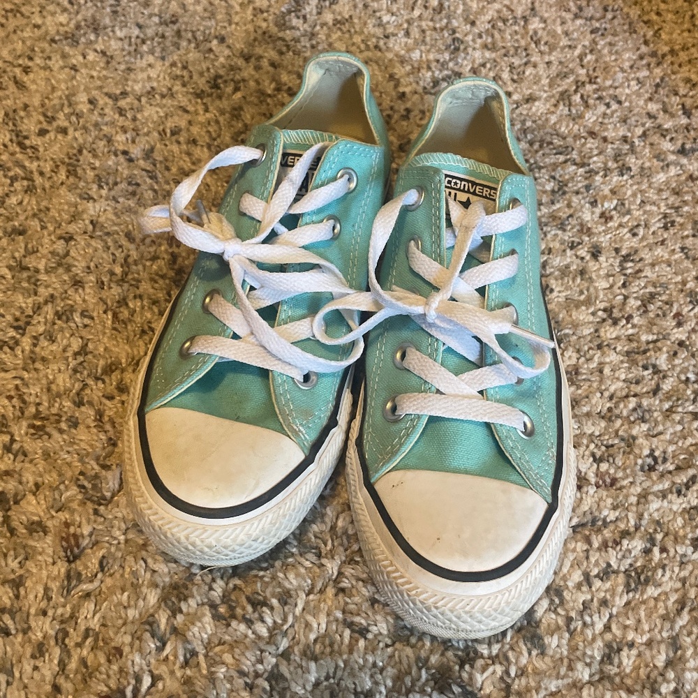 Teal low cons